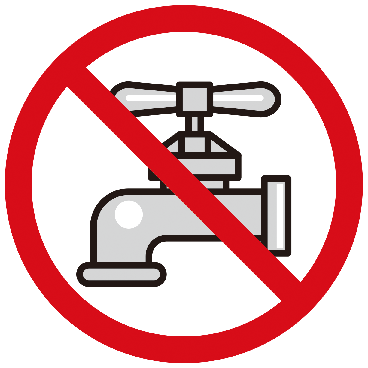 チカチカするイラスト